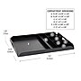 Mind Reader Plastic 7-Compartment Countertop Coffee Organizer Tray, Black (KEUTRAY-BLK)~#|#~DB68FB5B-2CBD-4EB9-BFC06EB1C6988706_sc7