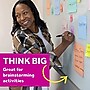 Post-it Big Super Sticky Notes, 8" x 8", Washed Denim, 30 Sheets/Pad (BN-8BLU)~#|#~DB81CFE8-A69C-4C02-8F0D72EA72F3A5EC_sc7