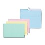 Staples EasyClose Invitation Envelopes, 5.75" x 8.75", Assorted Colors, 100/Box (394065/19192)~#|#~DB8B804B-B86A-448F-ADFC38B8F3DC42E8_sc7