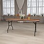 Flash Furniture Gael Folding Table, 72" x 30", Natural (YTWTFT3072TBL)~#|#~DB9813DA-458E-4D0A-9B156607E411F91E_sc7