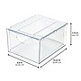 iDESIGN Drawers, Clear, 4/Set (27841M4)~#|#~DB9E624E-EDBD-4834-86CEC6D3EA4B3362_sc7