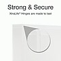 Cardinal XtraLife Heavy Duty 1 1/2" 3-Ring View Binders, D-Ring, White (26310)~#|#~DBAE4CA9-9C84-4B44-BA1134C71CF24DEB_sc7