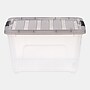 Iris 32 Quart Stack and Pull Latching Plastic Storage Bin, Clear (500207)~#|#~DBAF7D33-380B-49E6-A22434ECE9E87525_sc7