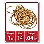 Universal Boxed Rubber Bands, Size 14, 2" x 1/16", 1 lb. Box~#|#~DBB35909-B5E5-4503-B72FE4FBDCD51136_sc7