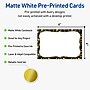 Avery Rectangle Matte Blank Card, White, 20/Pack (19479370917)~#|#~DBBAC7EF-F99D-449B-8ECF842DE9ED9881_sc7