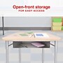 Staples 30.9"W Trapezoidal Student Desk, Gray/Brown (ST63539)~#|#~DBC436D4-DFC3-40B2-BF6B3F122BFC9F84_sc7