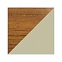 Hirsh 60"W Double-Pedestal Computer Desk, Putty/Oak (20100)~#|#~DBC92107-AB8F-40EE-BE8C45BE14701311_sc7