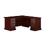 Bush Business Furniture 66"W Arlington L Shaped Desk with Drawers and Keyboard Tray, Harvest Cherry (WC65570-03K)~#|#~DBD38A44-72A2-42C9-B242DB707375FD4E_sc7