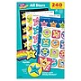 Trend Enterprises All Stars Mixed Stickers Variety Pack, Assorted Colors, 240/Pack (T-33010)~#|#~DBDBA51F-1D3B-4025-B9F95F155EDC0423_sc7