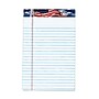 TOPS American Pride Notepads, 5" x 8", Narrow Ruled, White, 50 Sheets/Pad, 12 Pads/Pack (TOP 75101)~#|#~DBE5A7BB-096C-433A-A287FDFA62F0B986_sc7