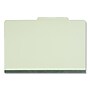 Universal Recycled Reinforced Pressboard Classification Folder, 3" Expansion, Legal Size, Green, 10/Box (UNV10296)~#|#~DBE78769-47B3-4916-B1CF40A31C7E6683_sc7
