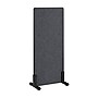 Bush Business Furniture Fabric Freestanding Privacy Panel, 55"H x 24"W, Cool Charcoal (PSP224CL-03)~#|#~DBF61CAC-C633-454E-AEA148712AA388E5_sc7
