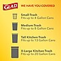 Glad Small Kitchen Drawstring Trash Bags, 4 Gallon, Blue, Febreze Beachside Breeze, 80/Box (79155)~#|#~DBF7E195-2B4C-4732-B35F294B76AF8BE8_sc7