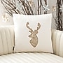 Safavieh Rein Pillow, 18" X 18" (PLS6515B-1818)~#|#~DC0AFE01-C570-4405-AD6E9B0CDFE0082F_sc7