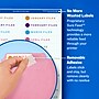 Avery Sure Feed Laser/Inkjet File Folder Labels, 2/3" x 3-7/16", Assorted, 750 Labels/Pack (6466)~#|#~DC17193A-1F91-41C8-8F8F824BCC3CBE5D_sc7