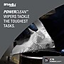 WypAll PowerClean X70 Fabric Cleaning Towels, 9.1, White, 10/Carton (41455)~#|#~DC27BFB3-3832-4C7C-8E7C8A0689F3370B_sc7