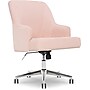 Serta Style Leighton Fabric Swivel Home Office Chair, Blush Pink (47925C)~#|#~DC27F614-47FD-40AD-BF7C460F0FEAB3B3_sc7