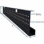 Lorell 66"W x 3"D Modesty Panel, Black (LLR60815)~#|#~DC388440-EFDC-4BC2-A0B64C8F0BC31BCF_sc7
