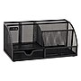 Mind Reader 7-Compartment Metal Desk Organizer File and Accessory Storage, Black (JOEORG-BLK)~#|#~DC4D1F3B-60D6-4053-AF1314C97D313608_sc7