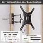 Mount-It! Full Motion Flat Screen TV and Monitors Wall Mount Bracket for 23" to 55" VESA Mount Screens (MI-4110)~#|#~DC77EB84-821B-4F9D-9C191A331382257F_sc7