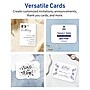 Avery Matte General Use Blank Cards, White, 100/Box (95349)~#|#~DC891620-D140-4937-860D5C0D7A71044D_sc7