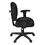 Regency Comfort Series Ergonomic Fabric Swivel Task Chair, Black (105-AA-BK)~#|#~DC8E8D7C-BA9B-4442-B6C3494EAE610C06_sc7