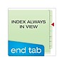 Pendaflex Pressboard Classification Folder, 2-Dividers, 2 1/2" Expansion, Letter Size, Light Green, 10/Box (23224R)~#|#~DC984BDA-9DAA-487E-B7C59CA0CFA0F271_sc7