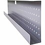 Lorell 42"W x 3"D Modesty Panel, Silver (LLR60810)~#|#~DCA14F57-AF84-4590-9E6166656F13694D_sc7