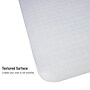 Mind Reader Hard Floor Chair Mat, 35" x 47'', Clear (FLCREC-CLR)~#|#~DCABE819-0E0E-4969-879462E9E33BE778_sc7