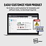 Avery Surface Safe Laser/Inkjet Label Safety Signs, 5" x 7", White, 30 Labels/Pack (61511)~#|#~DCBF94AB-9932-4231-A38614B92B204CE9_sc7