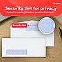 Staples #10 Security‑Tinted Window Business Envelopes, White, Self‑Seal Closure, 500/Pack~#|#~DCCD9919-7171-48C0-9C83BCC894E5563F_sc7