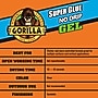 Gorilla No Drip Gel Super Glue, 0.53 oz., Clear (109804)~#|#~DCEA636C-B481-4FA8-AE67CDBAFEA428A5_sc7