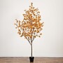 Nearly Natural 9' Autumn Eucalyptus Artificial Fall Tree (T4814)~#|#~DD0B91CD-60DA-4CA4-BD086A463A6682AE_sc7