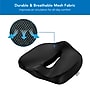 Mount-It! Ergo Collection Premium Memory Foam Seat Cushion, Black (MI-1103)~#|#~DD14AFC7-FA90-4513-BAECD79D9F06E0D6_sc7