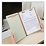 Universal Pressboard Classification Folders, 2/5-Cut Tab, 2" Expansion, Letter Size, Green, 10/Box (UNV10271)~#|#~DD168659-56AE-4E56-BCB678A2585BACF8_sc7