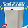 Glad 13 Gallon Trash Bag, 8.5"x8.5", Low Density, .72 mil, White, 100 Bags/Box (CLO 78526)~#|#~DD248CC5-99C8-439A-84C4E7D61615755E_sc7