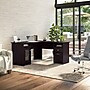 Bush Furniture Cabot 60"W L Shaped Computer Desk with Storage, Espresso Oak (WC31830K)~#|#~DD297803-2A80-4EEE-AF27922220F7927E_sc7