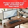 Staples TECH Anti-Slip Fabric Desk Pad, 31.5” x 15.7”, Black, Large Desk Mat for Keyboard/Mouse, Non-Skid Base~#|#~DD381DC2-1E5F-4C1C-B1C8DB76EFE1848E_sc7