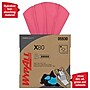 WypAll PowerClean X80 Cloths, 8.34" x 16.8", Red, 80 Sheets/Box, 5 Boxes/Carton (05930)~#|#~DD3F07B4-E210-49DF-873F58CB2028848F_sc7