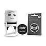 NIO® Stamp with Voucher and Fancy Gray Ink Pad, Self-Inking, 1.56" Diameter~#|#~DD6219A5-DB65-4D88-996E7D70631E3A8F_sc7