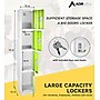 AdirOffice 72"H 4-Tier Green Storage Locker (ADI629-204-GRN-DL)~#|#~DD6E5C16-C7FF-42CE-A1BFC467818304B8_sc7