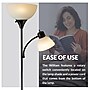 Newhouse Lighting William Double Mother-Son 71" Torchiere Floor Lamp, Black (NHFL-WI-BK)~#|#~DD6FF732-03B0-4E2B-851171E3AB0B8F55_sc7