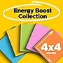 Post-it Super Sticky Notes, 4" x 4", Energy Boost Collection, Lined, 90 Sheet/Pad, 6 Pads/Pack (6756SSUC)~#|#~DD712029-2FEC-426C-9ECD23FA2D05C789_sc7