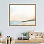 Amanti Art Open Sky Over Water by Sue Schlabach Framed Canvas Wall Art Print, 28" x 23" (A42677096787)~#|#~DD71EB32-CAD8-44B5-A0477263D5F7BF12_sc7