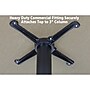 Correll Square-Shaped Dry-Erase Markerboard Cafe Table, 36" x 36", Frosty White/Black (BXT36DES-80)~#|#~DD73EFA6-48E1-47D7-BB67007B07334D2E_sc7