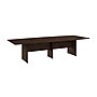 Bush Business Furniture 120W x 48D Boat Shaped Conference Table with Wood Base, Black Walnut (99TB12048BWK)~#|#~DD7A7113-E8D5-46D6-AC4D44CE8B379BA0_sc7