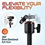 Delton T301 360° Webcam Stand, Camera Stand for Video Calls/Streaming/Recording, Black (DCT301)~#|#~DD7B30A1-CDB0-416E-9C5A3363D0E7735E_sc7