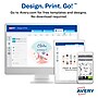 Avery Print-to-the-Edge Laser/Inkjet Oval Labels, 2" x 3-1/3", White, 200 Labels/Pack (22570)~#|#~DD80C93B-A954-474C-8C9856492C360E8C_sc7