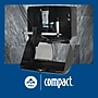 Georgia-Pacific Compact 2-Roll Side-by-Side Coreless Toilet Paper Dispenser, Black (56784A)~#|#~DD86902C-6283-45C7-B0C4875C1459B4D8_sc7
