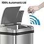 iTouchless Stainless Steel Bathroom Sensor Trash Can with AbsorbX Odor Control System and Fragrance, Silver, 4 Gal. (MT04SS)~#|#~DD93C72D-BAE2-4CC2-B613DA70454D42B2_sc7